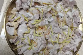 油盐蒸梅头肉图片