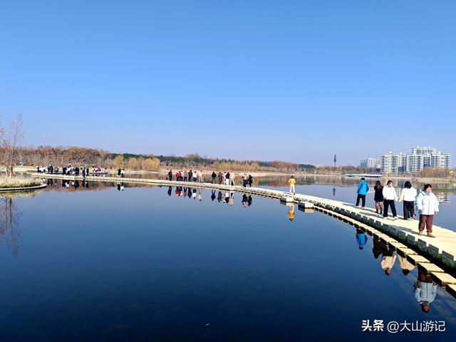 淅川南部水城：水天一色，天空之镜， 水上云梯