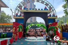 平舆县第六幼儿园迎“六一”举办“西瓜盛宴”亲子互动嗨翻天图片