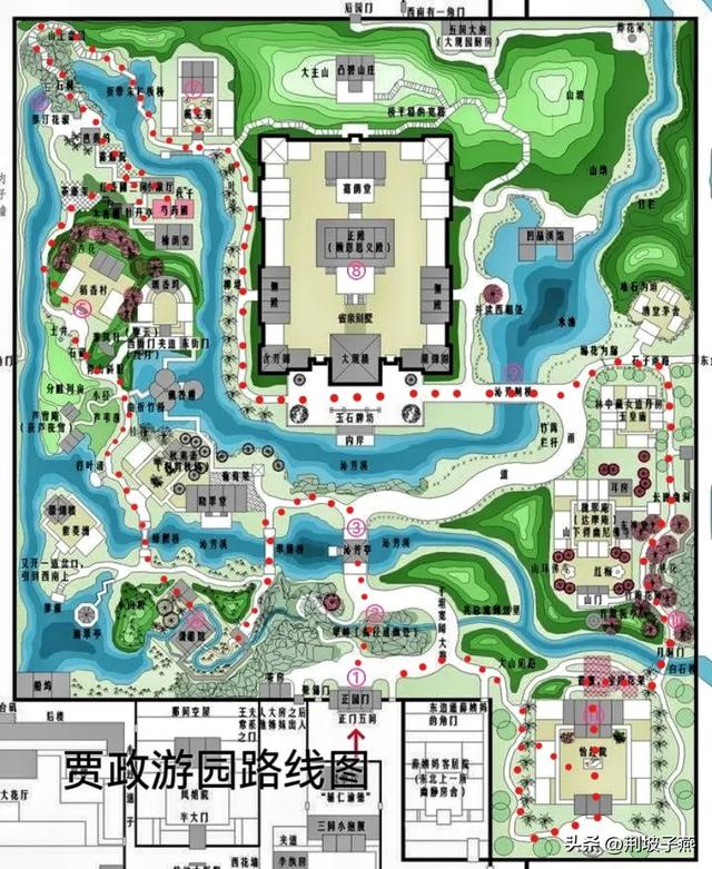 《红楼梦》：5分钟游遍大观园，你需要一份打卡攻略！