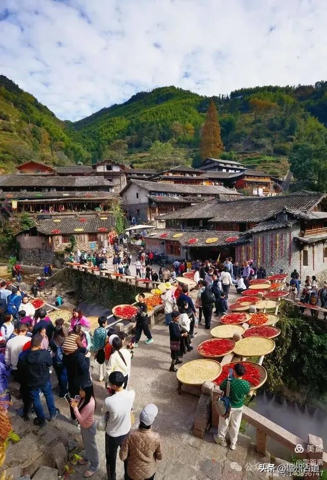 醉美林坑晒秋!这条连接两个避世古村落的省一级古道,周末可走起