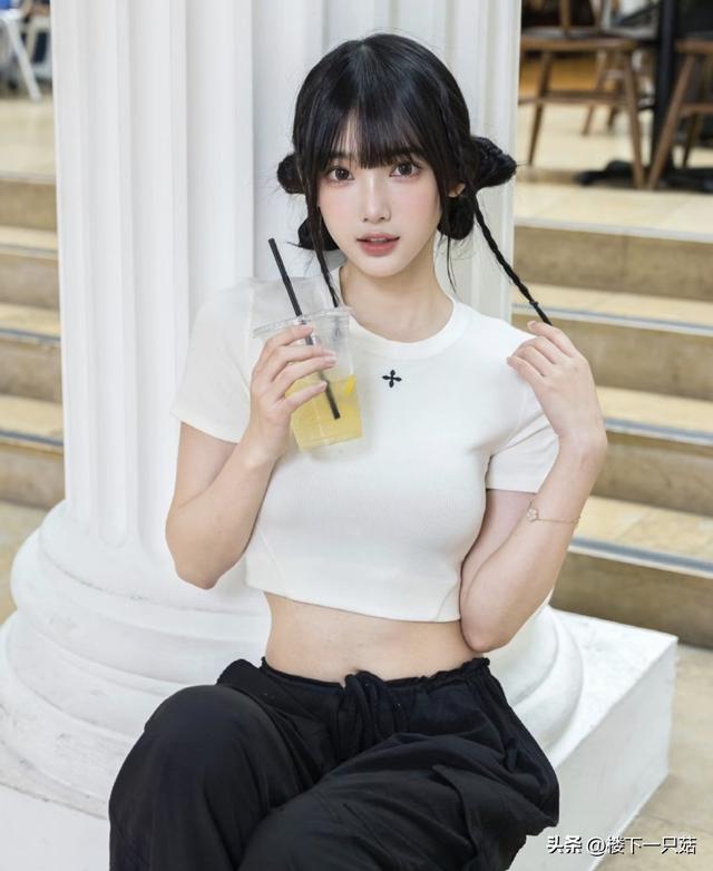 23岁七七前凸后翘超绝腰臀比 难怪44岁林俊杰送她50w包 带去见家长