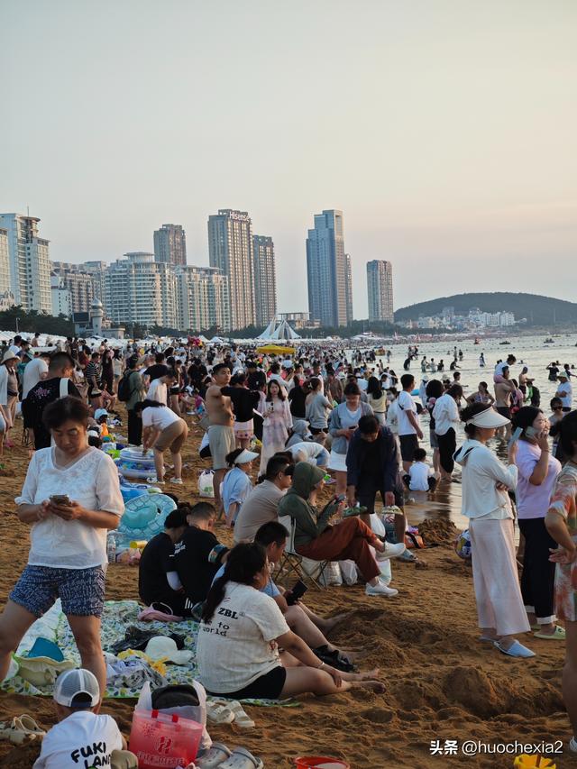 坐着高铁去看海（19）——威海国际海水浴场