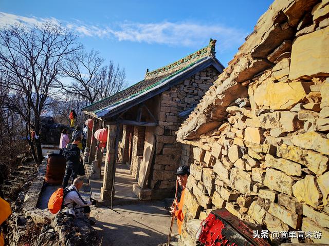 21）徒步山西阳城蟒河指柱山，冬日山野之行，把疲惫，留在上山的