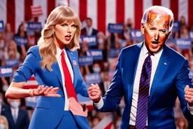 泰勒·斯威夫特搅动美国大选，上亿粉丝的助力，拜登能否成功拉拢图片