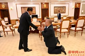 向柬埔寨洪森亲王下跪道歉，沈良西贴身保镖加入人民党图片