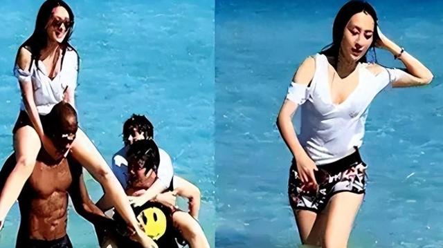 和孔令辉分手12年	，被黑人驼肩上的马苏，如今的下场怪不了别人