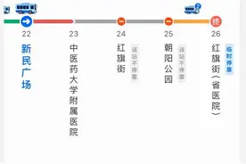 红旗街公交站点有调整！涉8条线路图片