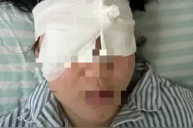 女子泼水节被高压水枪击伤眼睛入院，视力受损充血严重！警方紧急提醒图片