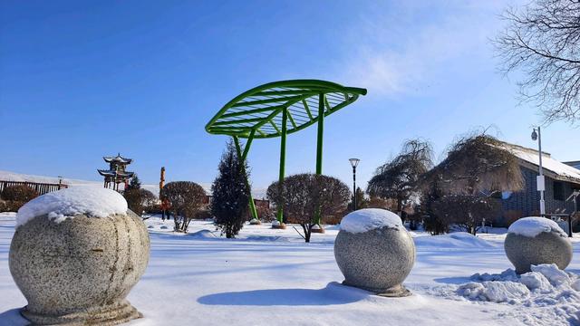 雪染古浪 一城素韵