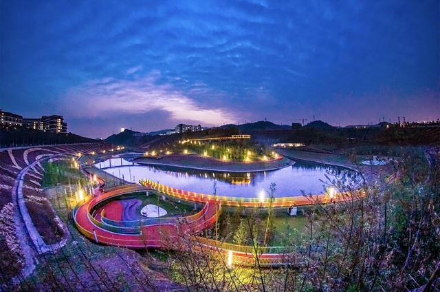 重庆中央公园片区滨水公园+1！包含八大主题景点
