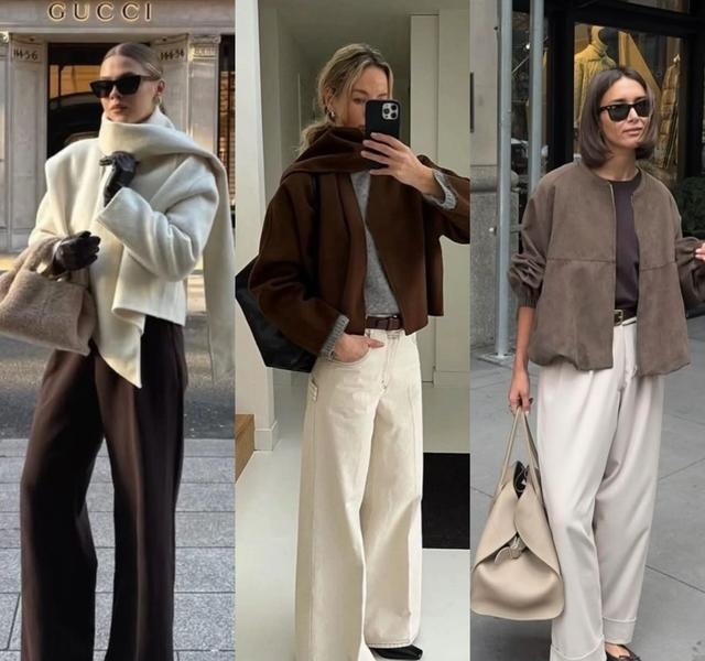 微胖也能穿出高级感！秋冬这几套阔腿裤搭配太惊艳了！