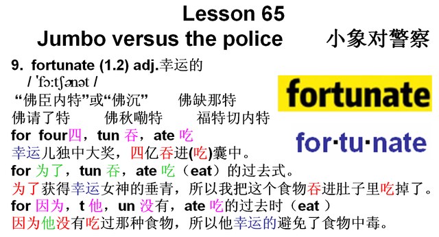 新概念英语第二册第65课 谐音记忆、故事记忆、联想记忆