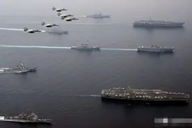 美国双航母就位中东？伊朗："幸好怂的快,差点重现海湾战争！"图片