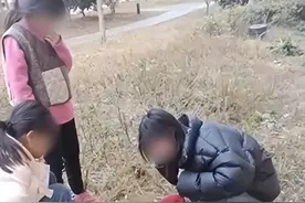 小女孩藏猫猫从5楼坠落草坪，视频中说“我现在头不晕了”；业主提醒：家有小孩，一定要做好防护图片