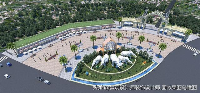 动物园设计案例效果图