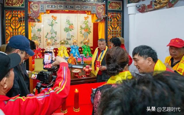 湄洲妈祖圣像安座天津瓷艺园 北方妈祖文化再添新地标