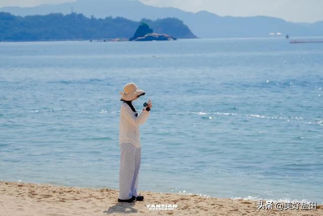 听说了吗？大梅沙沙滩「长」薯条了！