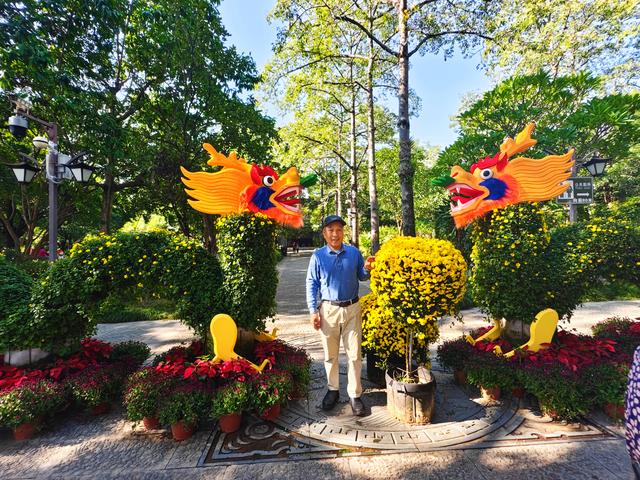 福州西湖公园2025年菊花展