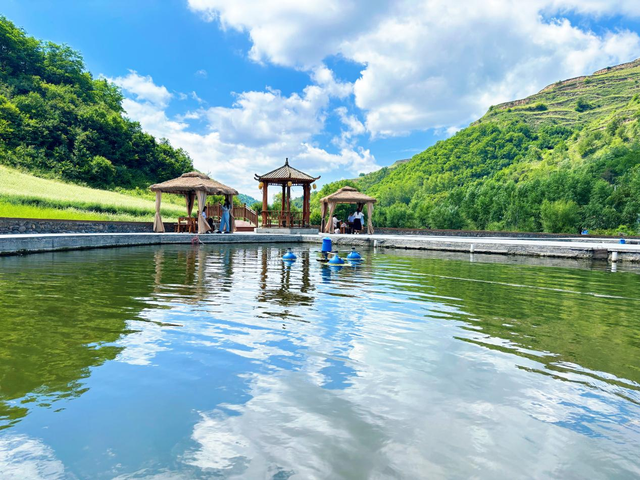 武山县杨河镇：山水酿清凉 云溪享夏梦（组图）
