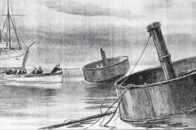 黄海海战最有可能找到的北洋水师将领遗体，与扬威号同沉的林履中图片