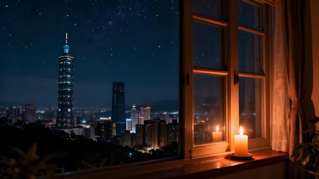 金风拂过淡水河，秋韵漫染台北城 —— 宝岛秋日的枫红诗行