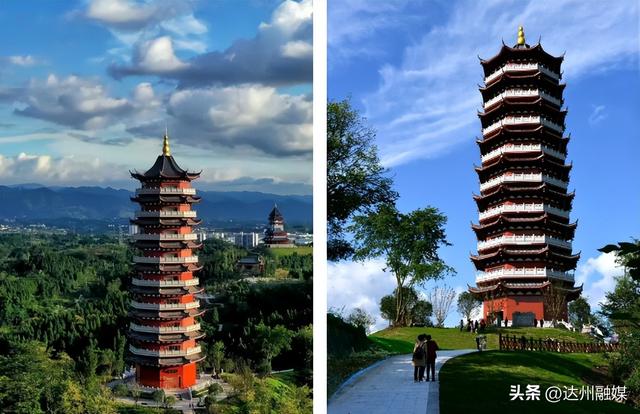 玩转渠县|银杏帽的风，终于吹到了渠县文峰山！