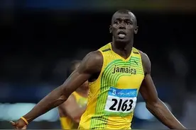 全球十大著名田径运动员 1、尤塞恩・博尔特 2、刘翔图片