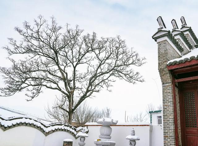 雪落女山湖,千年古镇换银装 | 嘉山秀水 自在明光