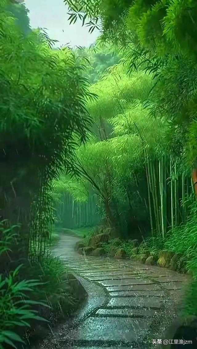 雾弥山峦