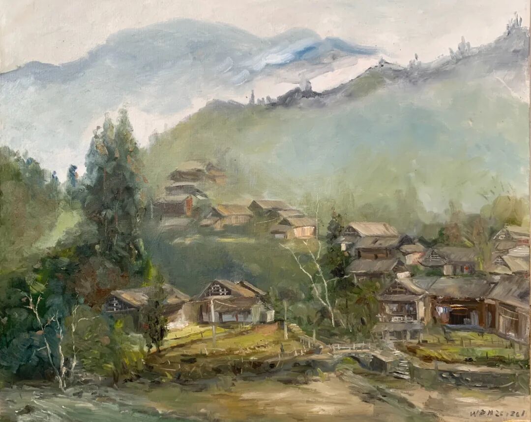 共绘湘西之美 长沙、龙山画家美术写生创作线上展上线(图28) 共绘湘西之美 长沙、龙山画家美术写生创作线上展上线(图28)