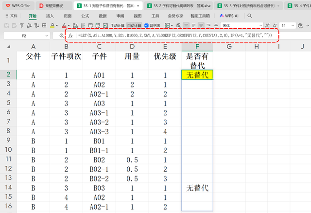 PMC每日一练：第35周复盘：BOM替代料判断