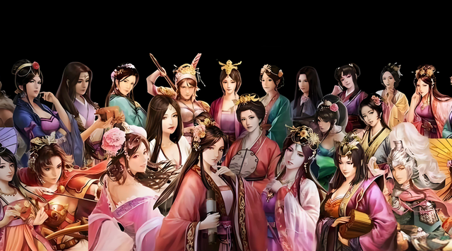 三国志14中综合数值最高的10位女将，第一名很多人都没听过