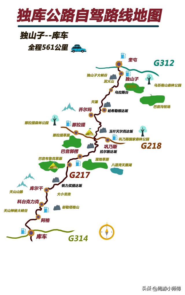 2026自驾再出发，2025收藏的经典10条自驾路线地图攻略分享