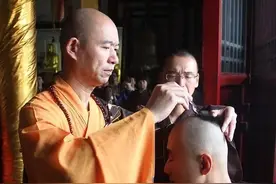 原来这些明星都已剃度出家图片