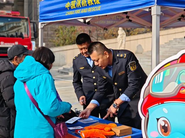 消防宣传月丨大连市金石滩度假区多部门联动，这场沉浸式消防宣传活动超有料！