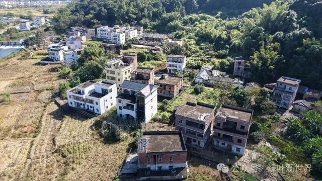 广东河源山环水绕的村庄，整个村子却无一人居住，村民到底去哪了