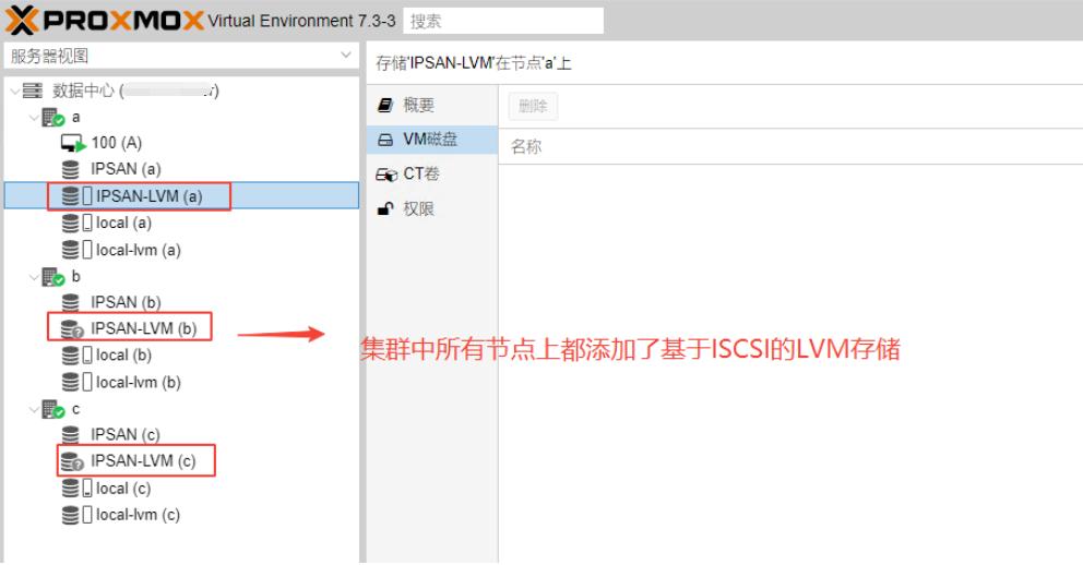 PVE中添加ISCSI存储插图17 PVE中添加ISCSI存储
