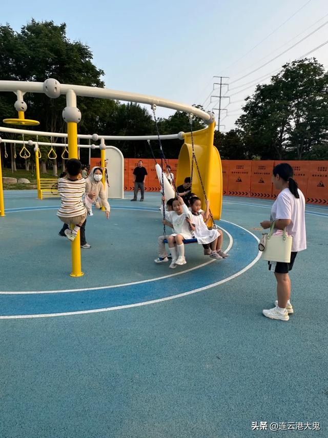 赣榆青龙河公园提档升级,市民休闲娱乐好去处