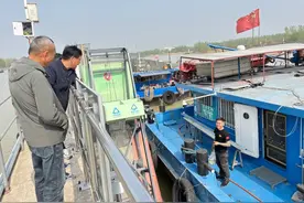 刘老涧船闸精细排查除隐患 多措并举保安全图片