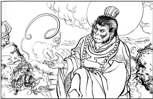 连环画《小圣出世》：戴锐笔下的后西游记第一集