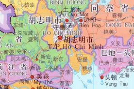 越南很狭长，有湄公河三角洲和红河三角洲，这两片区域发达图片