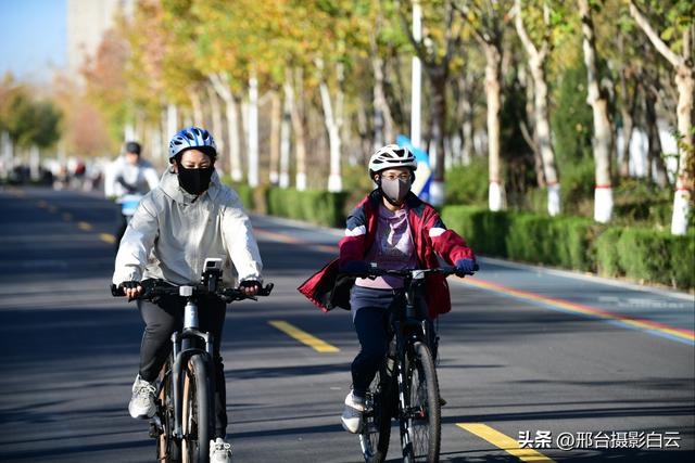 信都区总工会：七里河绿道上的骑行狂欢