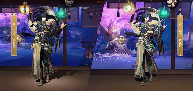 阴阳师建模优化第二十五期 站在斗技尽头的两位妹子迎来建模蜕变