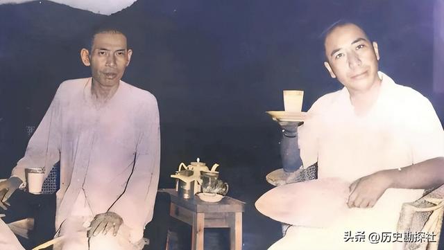 戴笠与胡蝶的真实影像，胡蝶美艳摄人心魄，戴笠面容冷峻不怒自威