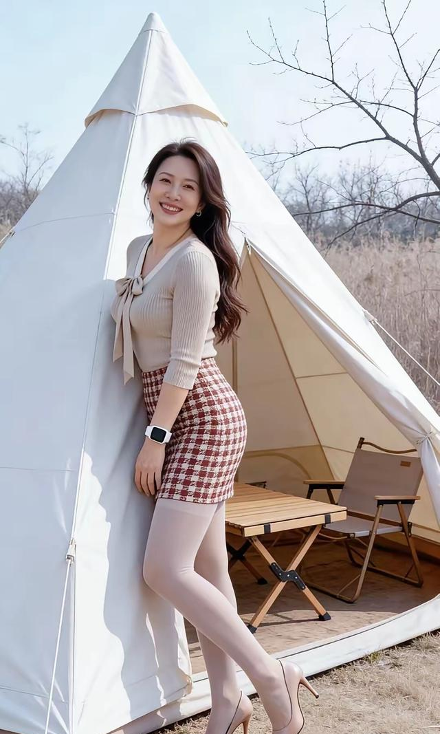 露营女神大胆喊话：我敢嫁给你，你敢娶我吗