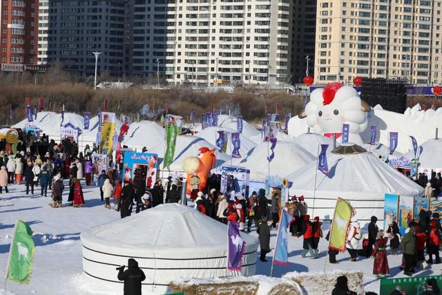“歌游内蒙古 欢乐冰雪季”第二十一届内蒙古自治区冰雪那达慕在呼伦贝尔市盛大启幕