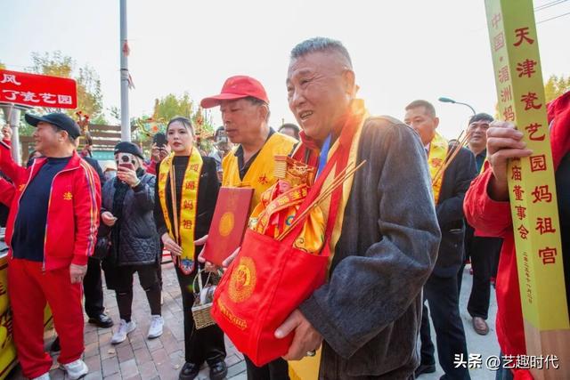 湄洲妈祖圣像安座天津瓷艺园 北方妈祖文化再填新地标