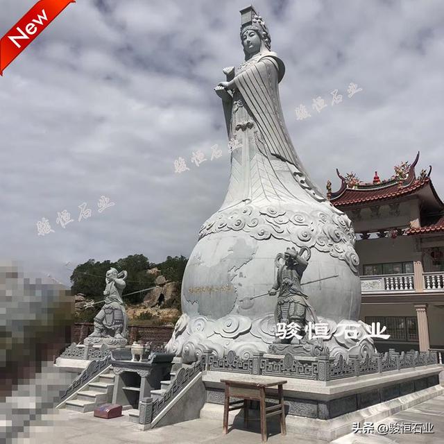 石雕人物妈祖石雕像加工制作