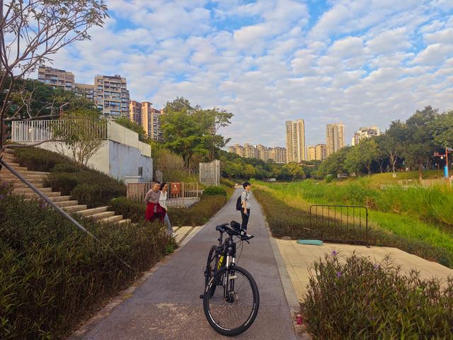 环西丽湖绿道骑行慢行随拍-动个好奇心
